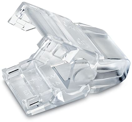 WAGO ELETTRONICA - Chiusura estremità cavo piatto.3 poli.plastica