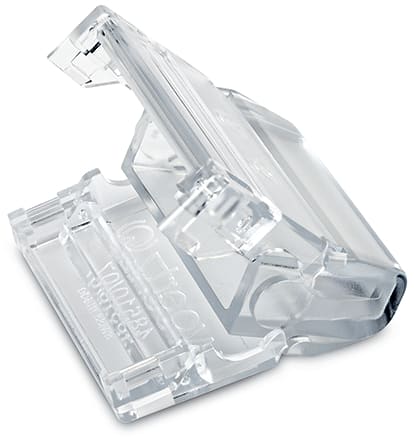 WAGO ELETTRONICA - Chiusura estremità cavo piatto.per cavo piatto 5 x 2,5 mm² + 2 x 1,5 mm².plastica.trasparente