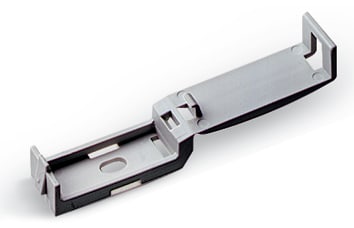 WAGO ELETTRONICA - Fascetta di fissaggio per fissaggio a vite.plastica.grigio 897-878