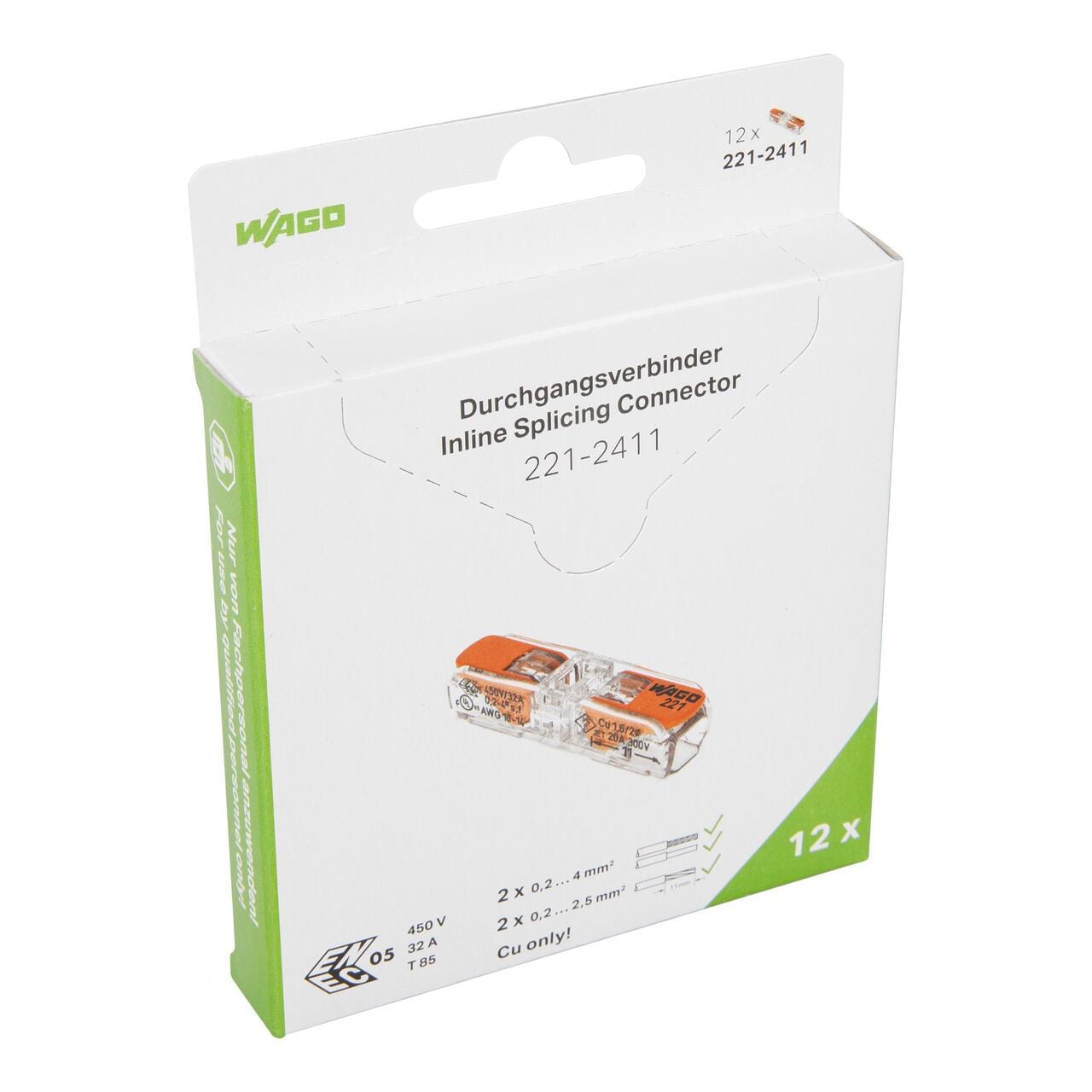 WAGO ELETTRONICA - CONNETT GIUNZ IN LINEA BLIST