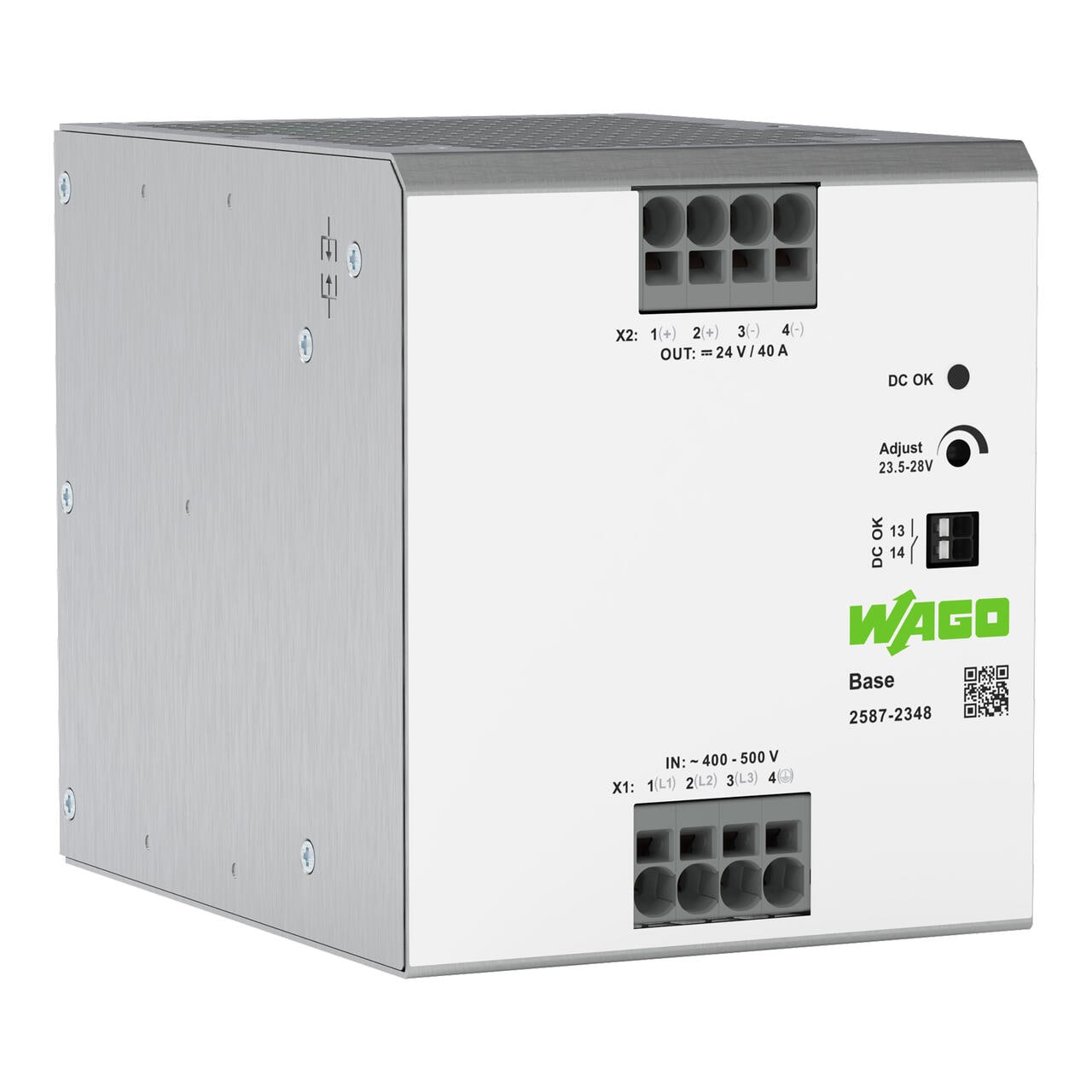 WAGO ELETTRONICA - ALIM BASE 3PH TUS 24VDC CUS 40A CONT DC