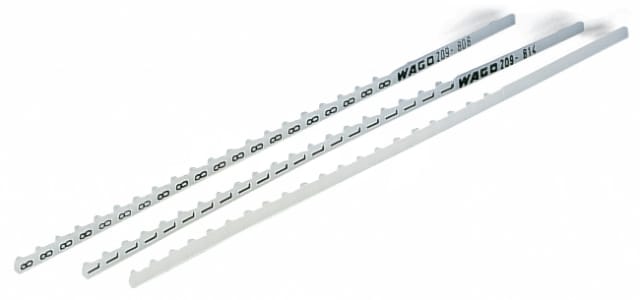 WAGO ELETTRONICA - Targhette per etichette.MARCATO.C.bianco