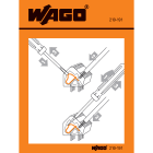 WAGO ELETTRONICA - Etichette adesive con istruzioni operative.per morsetti PCB.Serie 736, 737 e 738