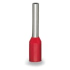 WAGO ELETTRONICA - Boccola.Boccola per 1 mm² / AWG 18.isolato.rosso