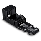 WAGO ELETTRONICA - Supporto di montaggio.per morsetti per 2 conduttori.Serie 221 - 4 mm².nero
