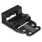 WAGO ELETTRONICA - Supporto di montaggio.morsetti per 5 conduttori.Serie 221 - 4 mm².nero