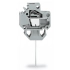 WAGO ELETTRONICA - Morsetto passaparete.Connessione wire-wrap/conduttore.Spessore piastra: 1,5 mm.grigio