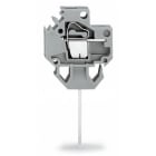 WAGO ELETTRONICA - Morsetto passaparete.Pin contatto/conduttore.Spessore piastra: 2,5 mm.grigio