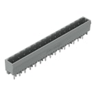 WAGO ELETTRONICA - Connettore maschio THT.Pin a saldare 1,0 x 1,0 mm.dritto.grigio