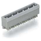WAGO ELETTRONICA - Connettore maschio THT.Pin a saldare 1,2 x 1,2 mm.dritto.grigio