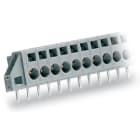 WAGO ELETTRONICA - Morsetto per circuito stampato.2,5 mm².Passo pin 5 mm.grigio