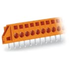 WAGO ELETTRONICA - Morsetto per circuito stampato.2,5 mm².Passo pin 5,08 mm.arancione