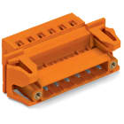 WAGO ELETTRONICA - Connettore maschio per 1 conduttore.CAGE CLAMP®.2,5 mm².arancione