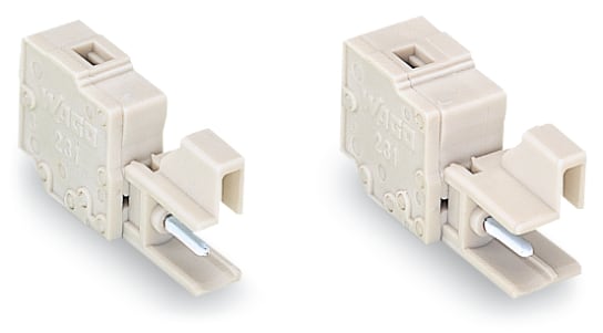 WAGO ELETTRONICA - Spina di prova per connettori femmina.per passo di 7,5 mm e 7,62 mm.grigio chiaro