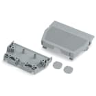 WAGO ELETTRONICA - Custodia antistrappo.per connettori maschio e femmina.due parti.grigio