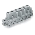 WAGO ELETTRONICA - Connettore femmina THT.dritto.Passo pin 7,5 mm.grigio