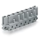 WAGO ELETTRONICA - Connettore femmina THT.dritto.Passo pin 7,5 mm.grigio