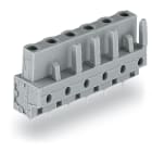 WAGO ELETTRONICA - Connettore femmina THT.dritto.Passo pin 7,5 mm.grigio