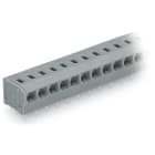 WAGO ELETTRONICA - Morsetto per circuito stampato per 2 conduttori.0,75 mm².Passo pin 5/5,08 mm.grigio 235-452