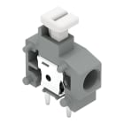 WAGO ELETTRONICA - Morsetto per circuito stampato sovrapponibile.pulsante.1,5 mm².grigio chiaro