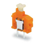 WAGO ELETTRONICA - Morsetto per circuito stampato sovrapponibile.pulsante.1,5 mm².grigio scuro