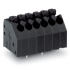 WAGO ELETTRONICA - Morsetto per circuito stampato THR.pulsante.1,5 mm².nero