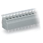 WAGO ELETTRONICA - Morsetto per circuito stampato.pulsante.2,5 mm².grigio