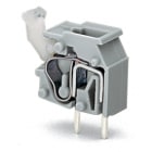 WAGO ELETTRONICA - Morsetto per circuito stampato sovrapponibile.pulsante.2,5 mm².grigio chiaro