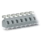 WAGO ELETTRONICA - Morsetto per circuito stampato.pulsante.2,5 mm².grigio
