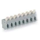 WAGO ELETTRONICA - Morsetto per circuito stampato.pulsante.2,5 mm².grigio
