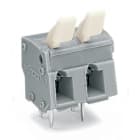 WAGO ELETTRONICA - Morsetto per circuito stampato.leve azionate a mano.2,5 mm².grigio