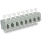 WAGO ELETTRONICA - Morsetto per circuito stampato.pulsante.2,5 mm².grigio 257-574