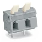 WAGO ELETTRONICA - Morsetto per circuito stampato.leve azionate a mano.2,5 mm².grigio