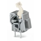 WAGO ELETTRONICA - Morsetto per circuito stampato sovrapponibile.pulsante.2,5 mm².grigio scuro