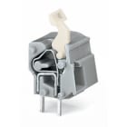 WAGO ELETTRONICA - Morsetto per circuito stampato sovrapponibile.pulsante.2,5 mm².grigio scuro