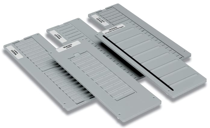 WAGO ELETTRONICA - Montaggio.per plotter.Piastra di supporto per Phoenix: BNZ.grigio chiaro 258-377