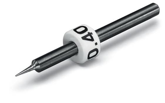 WAGO ELETTRONICA - Bulino per incisore.per incisore.larghezza incisore 0,4 mm.argento-colorato 258-452/000-004