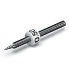 WAGO ELETTRONICA - Bulino per incisore.per incisore.larghezza incisore 1,0 mm.argento-colorato