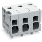 WAGO ELETTRONICA - Morsetto per circuito stampato.4 mm².Passo pin 7,5 mm.grigio