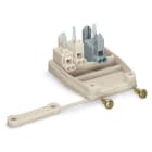 WAGO ELETTRONICA - Connettore maschio.con antistrappo.5 poli.bianco/grigio