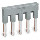 WAGO ELETTRONICA - Ponticello.5 poli.isolato.grigio