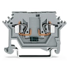 WAGO ELETTRONICA - Morsetto per componente.2 conduttori.con diodo 1N4007.grigio