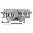 WAGO ELETTRONICA - Morsetto per componente.4 conduttori.con diodo 1N4007.grigio