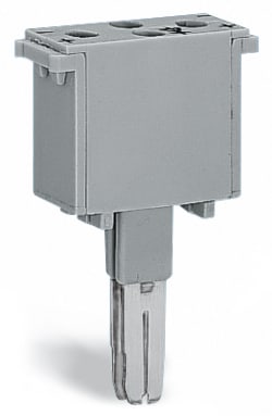 WAGO ELETTRONICA - Componente ad innesto.2 poli.con diodo raddrizzatore e LED.grigio