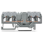 WAGO ELETTRONICA - Morsetto per componente.4 conduttori.con diodo 1N4007.grigio