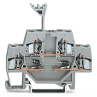 WAGO ELETTRONICA - Morsetto per componente.a due piani.con 2 diodi 1N4007.grigio