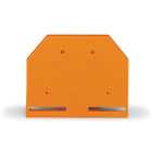 WAGO ELETTRONICA - Piastra terminale e intermedia.spessore 4 mm.grigio
