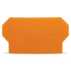 WAGO ELETTRONICA - Piastra di separazione.spessore 2 mm.sporgente.arancione