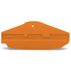 WAGO ELETTRONICA - Piastra di separazione e terminale.per morsetto azionabile trasversalmente per 2 conduttori.spessore 1,5 mm.grigio 282-361