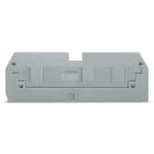 WAGO ELETTRONICA - Piastra di copertura di riduzione.spessore 1 mm.per morsetti 284-681 per 3 conduttori.arancione